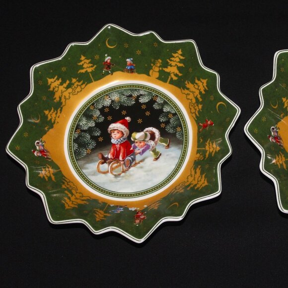 Villeroy & Boch Toy's Fantasy Bowl | Sleigh Ride | Porcelain Serving Bowls - Picture 3 of 11